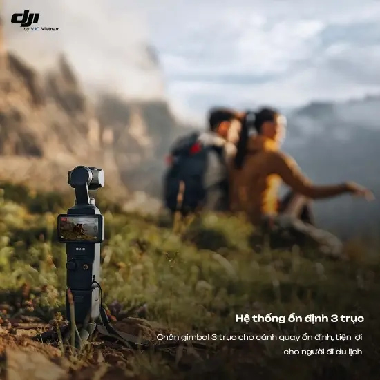 Camera cầm tay DJI Pocket 3 Creator Combo - Đen