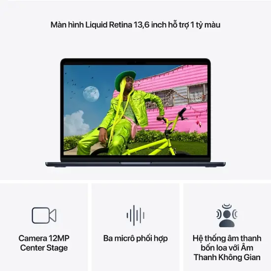 Macbook Air M5 13-inch with 10‑core CPU and 10‑core GPU 16GB RAM 1TB SSD
