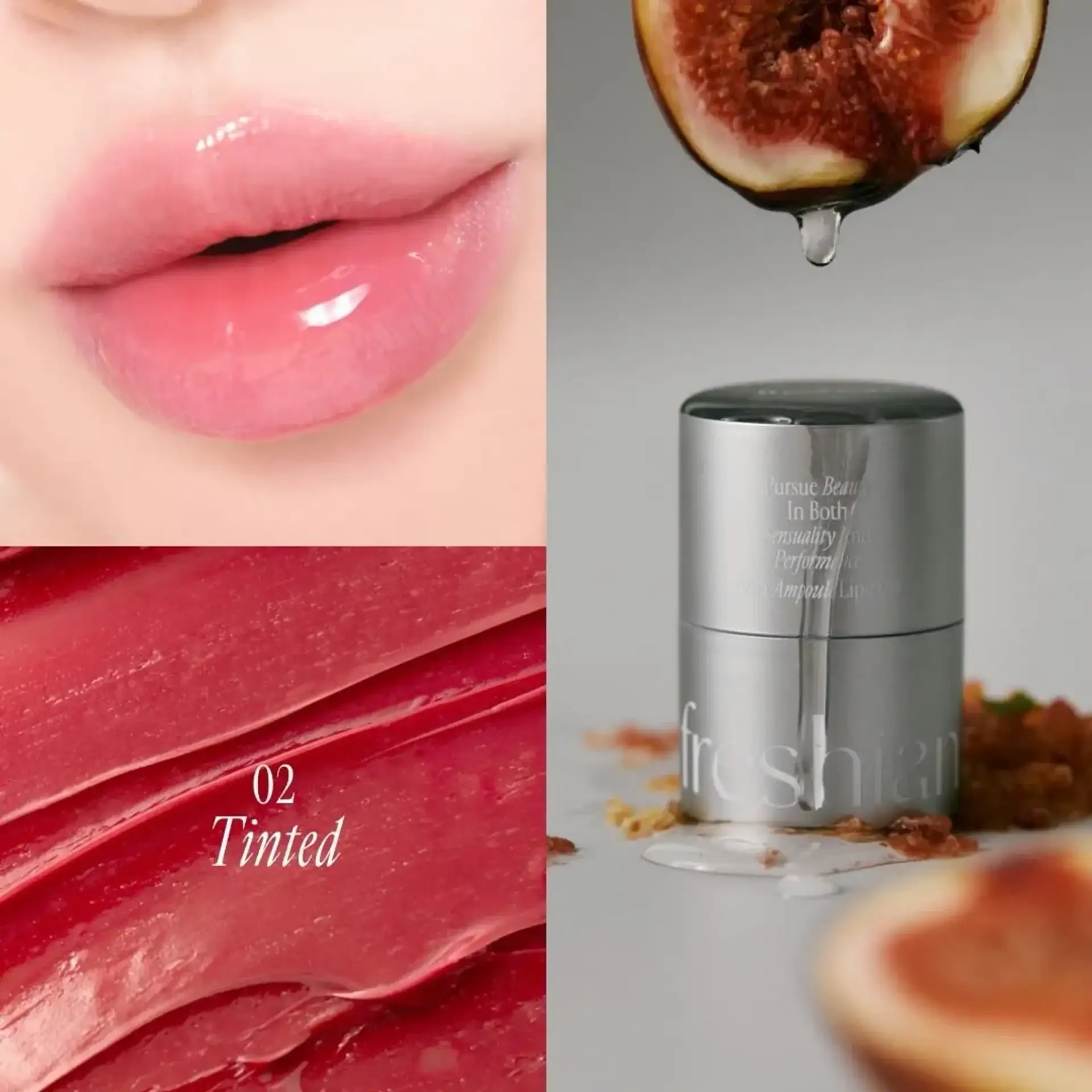 Son Dưỡng Freshian Thuần Chay Mềm Môi Vita Ampoule Lipcerin Vegan 15ml