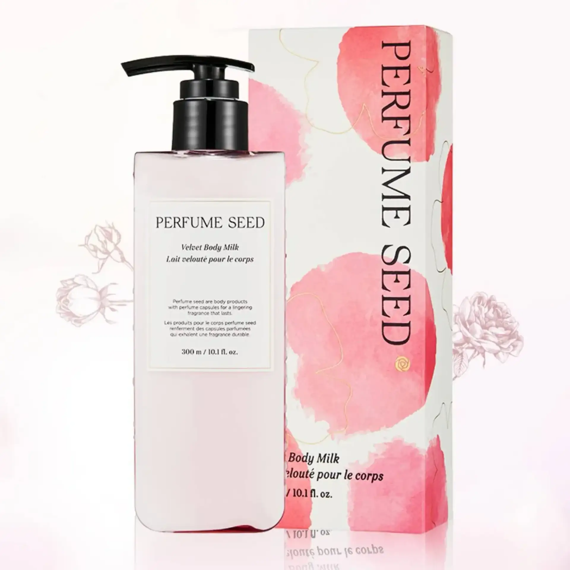 Sữa Dưỡng Thể THE FACE SHOP Hương Nước Hoa Perfume Seed Velvet Body Milk 300ml
