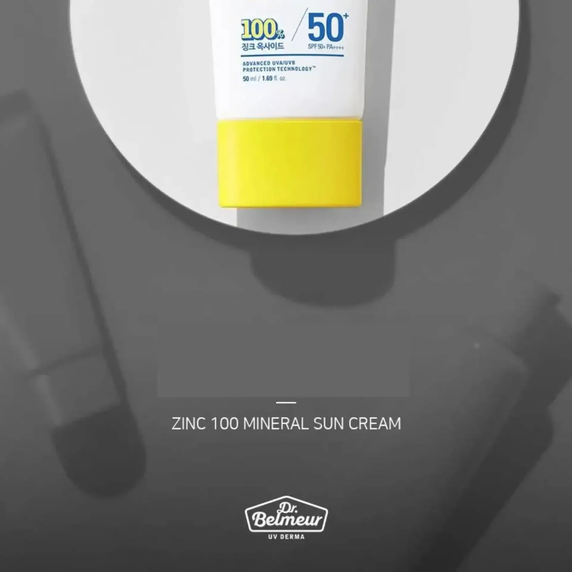 Kem Chống Nắng Dr.Belmeur Bảo Vệ Làm Dịu Da Uv Derma Zinc 100 Mineral Sun Cream Spf 50+ Pa++++ 50ml