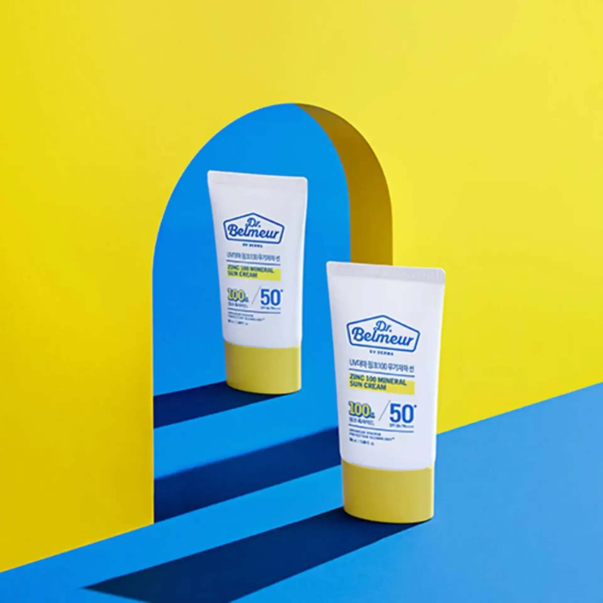 Kem Chống Nắng Dr.Belmeur Bảo Vệ Làm Dịu Da Uv Derma Zinc 100 Mineral Sun Cream Spf 50+ Pa++++ 50ml